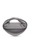 Federico Cina Tortellino Mini Bag In Grey
