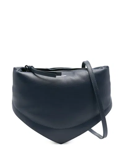 Federico Cina Tortellino Shoulder Bag In Blue