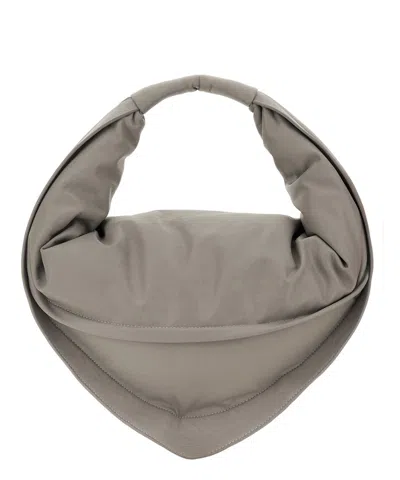 Federico Cina Tortellino Shoulder Bag In Grey