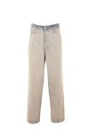 Federico Cina Emilia Mid-rise Straight-leg Jeans In Beige