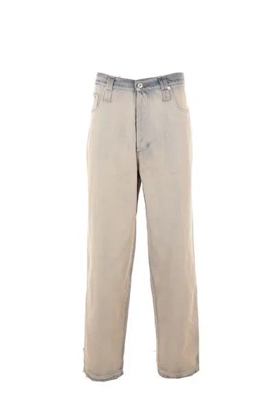 Federico Cina Trousers In Beige