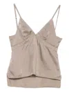 Federico Cina V-neck Top In Multi