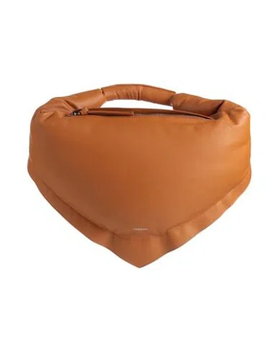 Federico Cina Woman Handbag Camel Size - Leather In Beige