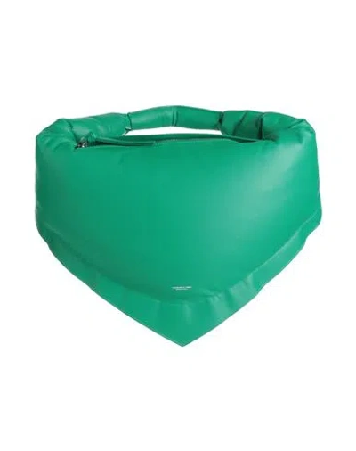 Federico Cina Woman Handbag Green Size - Leather