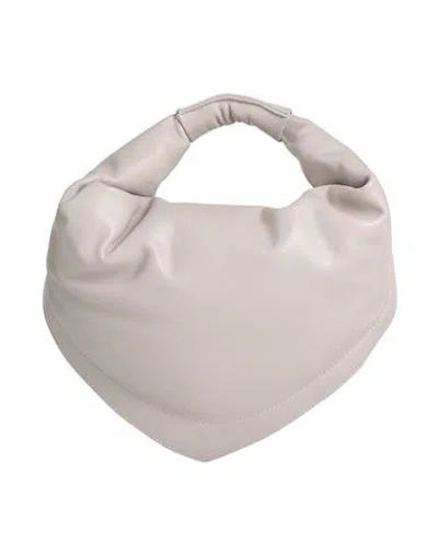 Federico Cina Woman Handbag Grey Size - Leather