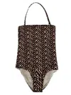 Feel Me Fab Ravello Printed One-piece Swimsuit
