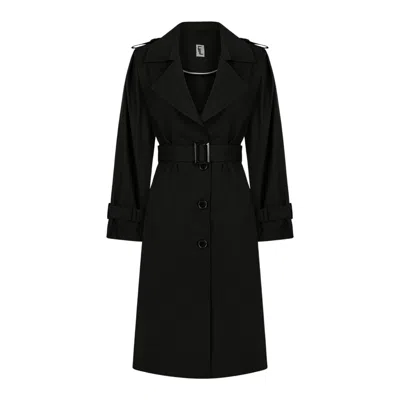 Feel The Lotus Women's Léa Trench Coat Black