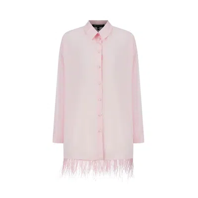 Feel The Lotus Women's Narcisst Pink Shirt