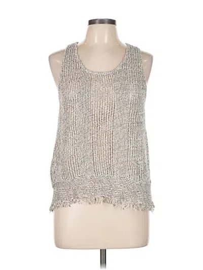 Pre-owned Feel The Piece Terre Jacobs Sweater Vest In Silver