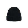Feelgoodz Artisan Hand-knit Denali Ribbed Wool Beanie Hat In Brown