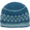 Feelgoodz Artisan Hand-knit Vail Winter Wool Beanie Hat In Blue