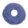 Feelgoodz Artisan Woven Karuna Infinity 100% Wool Scarf In Blue