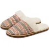Feelgoodz Mule Slipper Artisan Woven Indoor / Outdoor House Shoes In Multi