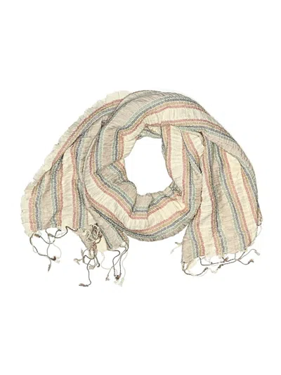 Pre-owned Feelgoodz Scarf In Tan