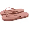 Feelgoodz Slimz Core Natural Rubber Flip-flop Thong Sandals