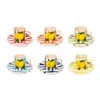 Feeling Good Inside Amalfi Coast Collection Espresso Cups Set Of Six
