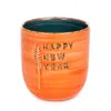 Feeling Good Inside Happy New Year Orange Mood Mug In Orange