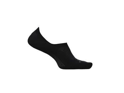 Feetures Elite Invisible Light Cushion Crew Cut Socks Shoes Black: Xl (us Men's Shoe 12.5-15.5)