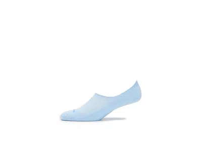 Feetures Elite Invisible Light Cushion Crew Cut Socks Shoes Ice: Md (us Men's Shoe 6-8.5 - Women's Shoe 7-9.5 In Blue