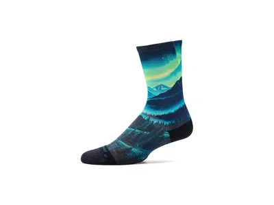 Feetures Elite Light Cushion Mini Crew Crew Cut Socks Shoes Aurora Glow: Md (us Men's Shoe 6-8.5 - Women's Sh In Multi