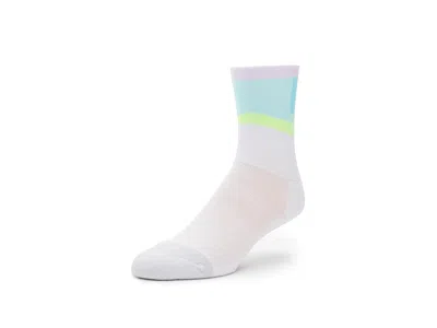 Feetures Elite Light Cushion Mini Crew Crew Cut Socks Shoes Candy Court: Md (us Men's Shoe 6-8.5 - Women's Sh In White