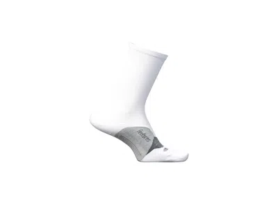 Feetures Elite Light Cushion Mini Crew Crew Cut Socks Shoes White 1: Md (us Men's Shoe 6-8.5 - Women's Shoe 7