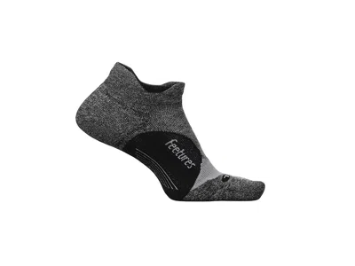Feetures Elite Light Cushion No Show Tab No Show Socks Shoes Gray: Sm (us Women's Shoe 4-6.5) In Black