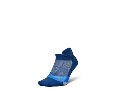 Feetures Elite Light Cushion No Show Tab No Show Socks Shoes Navy Mist: Lg (us Men's Shoe 9-12 - Women's Shoe In Blue