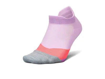 Feetures Elite Light Cushion No Show Tab No Show Socks Shoes Orchid Sunset: Lg (us Men's Shoe 9-12 - Women's  In Purple