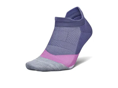 Feetures Elite Light Cushion Tab Quarter Length Socks Shoes Future Dusk: Lg (us Men's Shoe 9-12 - Women's Sho In Purple