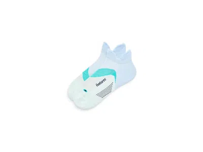 Feetures Elite Light Cushion Tab Quarter Length Socks Shoes Glacier Mist: Md (us Men's Shoe 6-8.5 - Women's S In Multi