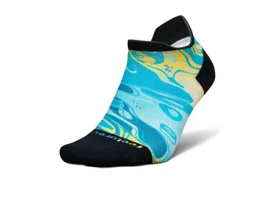 Feetures Elite Light Cushion Tab Quarter Length Socks Shoes Sunrise Lagoon: Md (us Men's Shoe 6-8.5 - Women's In Multi