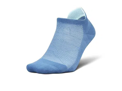 Feetures Elite Max Cushion Grip No Show Tab Quarter Length Socks Shoes Flex Blue: Sm (us Women's Shoe 4-6.5)