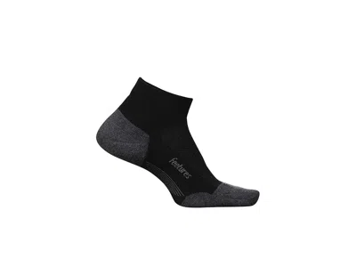 Feetures Elite Max Cushion Low Cut Crew Cut Socks Shoes Black 1: Sm (us Women's Shoe 4-6.5)