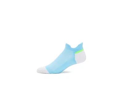 Feetures Elite Max Cushion No Show Tab No Show Socks Shoes Cool Plunge: Sm (us Women's Shoe 4-6.5) In Blue