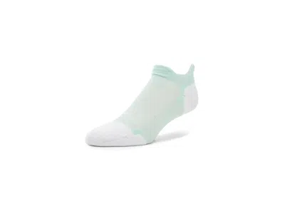 Feetures Elite Max Cushion No Show Tab No Show Socks Shoes Supine Sage: Lg (us Men's Shoe 9-12 - Women's Shoe In Green