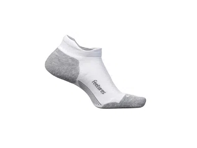 Feetures Elite Max Cushion No Show Tab No Show Socks Shoes White 1: Md (us Men's Shoe 6-8.5 - Women's Shoe 7-