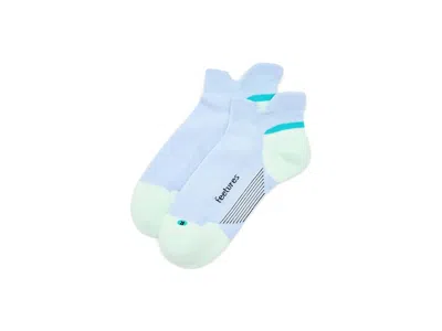 Feetures Elite Max Cushion Tab Thigh High Socks Shoes Glacier Mist: Lg (us Men's Shoe 9-12 - Women's Shoe 10- In Blue