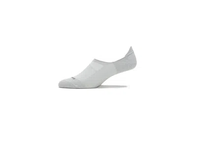 Feetures Elite Ultra Light Invisible Knee High Socks Shoes Light Gray: Xl (us Men's Shoe 12.5-15.5) In White