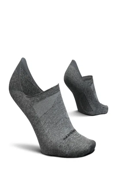 Feetures Elite Ultra Light Invisible Sock, 1 Pair In Gray