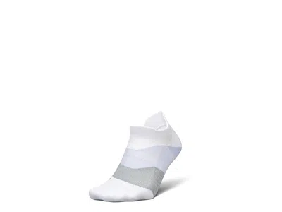Feetures Elite Ultra Light No Show Tab No Show Socks Shoes White Lilatech: Lg (us Men's Shoe 9-12 - Women's S In Multi