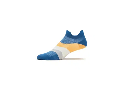 Feetures Elite Ultra Light Tab Quarter Length Socks Shoes Rally Blue: Lg (us Men's Shoe 9-12 - Women's Shoe 1