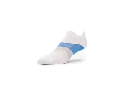 Feetures Elite Ultra Light Tab Quarter Length Socks Shoes White Tide: Xl (us Men's Shoe 12.5-15.5)