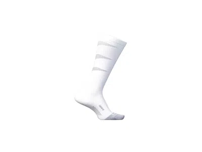 Feetures Graduated Compression Crew Cut Socks Shoes White: Xl (us Men's Shoe 12.5-15.5)