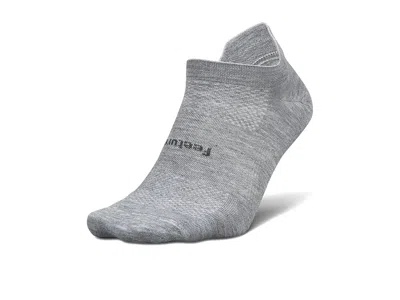 Feetures High Performance Ultra Light Tab Quarter Length Socks Shoes Light Gray: Sm (us Women's Shoe 4-6.5) In Multi