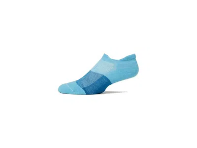 Feetures Merino 10 Max Cushion Tab Quarter Length Socks Shoes Tahoe Blue: Sm (us Women's Shoe 4-6.5)