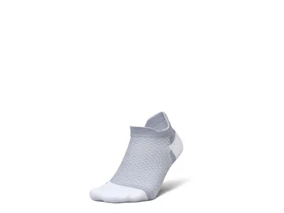 Feetures Pf Relief Light Cushion No Show Tab Crew Cut Socks Shoes Gray: Xl (us Men's Shoe 12.5-15.5)