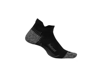 Feetures Plantar Fasciitis Relief Light Cushion No Show Tab No Show Socks Shoes Black: Xl (us Men's Shoe 12.5