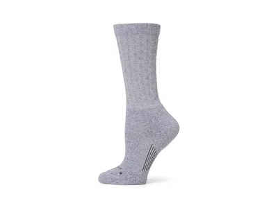 Feetures Women's Max Cushion Crew Women's Crew Cut Socks Shoes Plush Heather: Lg (women's Shoe 10-13) In Multi