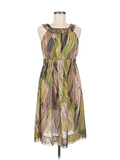 Pre-owned Fei Casual Dress In Green